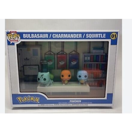 Pokemon POP Moments Deluxe Vinyl Figures Pokemon - Starters